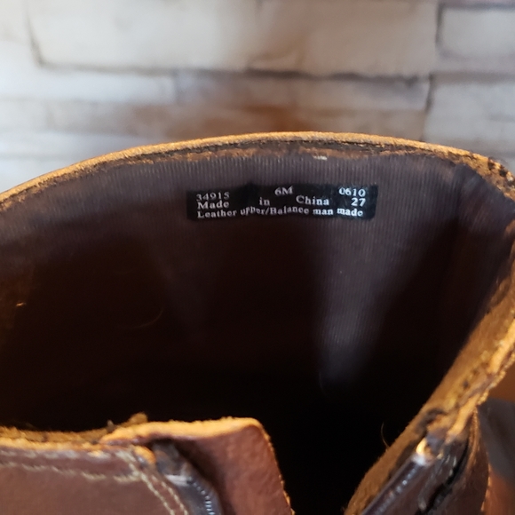 Clarks short Boots Booties pebbled leather - Picture 3 of 9